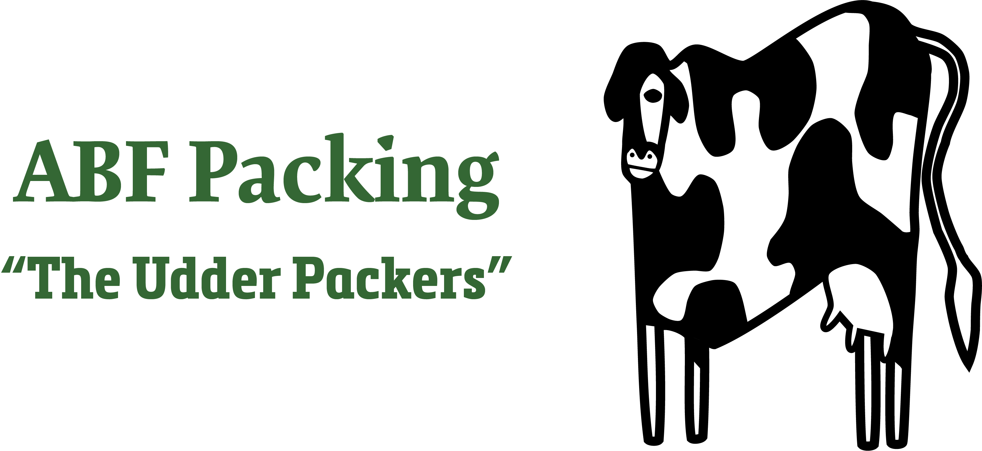 ABF Packing - The Udder Packers - Cow Logo